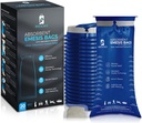 ROXALACE® Oksennuspussit Absorbenttijauhetta pahoinvointiin ja oksenteluun Relief - 20 pakkausta 1200 ml, matkaystävällinen, Hygienic Solution for Motion Sairaudessa, aamusairaudessa, hoidossa ja hätätilanteissa