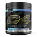 Cellucor C4 Ultimate Pre Treout Powder ICY Blue Razz - Sokeritonta Esitreenausta Energy Supplement miesten ja naisten - 300 mg kofeiini + 3.2g Beta Alanine + 2 Patentoitu Creatines - 20 Servings