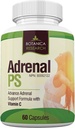 Lisäravintolisänä Premium Rhodiola Rosea Herb Extract, L-tyrosiini, Panax Ginseng, Holy Basil - PS Cortisol Gland Complex terveyden riittämättömyys Rauhoitu energiavaste