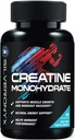 Kreatiini Monohydraatti kapselit 3000 mg - Micronized Creatine Nutritional täydennysosa - Lean lihasten kasvu, liikuntakyky, energia & kestävyys tuki - 750 mg per suuri imeytyskapseli - 60