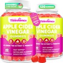 Apple Siideri Viinietikka Gummies, Keto ACV Gummies for Women and Men, Apple Siideri Viinietikka Supplement with Green Tea, B12, Probiootti Detox Cleanse, Aineenvaihdunta & Dgestive Health, Vegan - 2 kuukautta