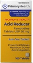 Maximum Strength Acid Reducer Famotidiini 20 mg Tabletit, 100