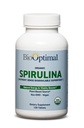 BioOptimal Organic Spirulina Tablets - Organic, non-GMO, Ei lisäaineita tai täyteaineita - 500 mg Premium Quality Ravintolisä vitamiineja, Minerals, & Antioksidantteja (120 tablettia)