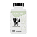 NutraBio Alpha GPC, aivojen tuki ja parempi muistitoiminto, 300mg - 60 Vihanneskapselia