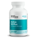Nutri Supreme Active 50 Plus, CoQ10, Lutein, ALA ja Turmeric, Advanced Formula for Terve ikääntyminen ja elinvoima, 120 kasvikapselia