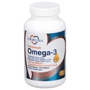 Omega-3 Extra Strength + D3-vitamiini, triglyseridimuoto, 1300 mg Omega-3, 600 DHA / 600 EPA, jossa 600 IU D3-vitamiinia