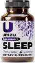 UMZU Magnesium uni tuki täydentää GABA ja L-Theanine, täydellinen kehon rentoutumista ja mielialan tuki, ei-melatonin Formula - 180 kapselia