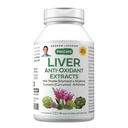ANDREW LESSMAN Maksa anti-Oxidant Uutteet 60 kapselia - tukee kovaa työtä kudokset maksan, edistää optimaalinen maksan terveyttä ja toimintaa. Maitokilpikonna-, kurkuma- ja artisokkauutteet