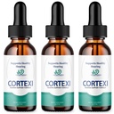 (3 pakkaus) Cortexi korvatippa - virallinen Formula - Cortexi Tinnitus Hoito Cortexi kuulo tuki drops, Cortexi soi korvissa, Cortexi täydentää drops suurin vahvuus Uusi parannettu (3 oz)
