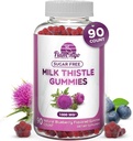 Milk Thistle Gummies - Luonnollisesti maustettu, sokeriton maito Thistle 1000mg uute ... Maksa Detox, tuki, uusi puhdistus. Herkullinen vaihtoehto Milk-Thistle Kapselit, Teho, tai Tee - 90