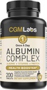 Kerran Päivä Albumiini Complex - Egg White Albumin, Whey Protein, Royal Jelly, Essential Amino Acids - 200 tablets