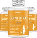 Joint Xtra Advanced Support Supplement - Joint Strength Formula Glukosamiini, Chondroitin, Turmeric, MSM & Boswellia for Joint & Cartilage Health, Joustavuus, liikkuvuus & Mukavuus (paketti 3)