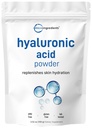 Micro Ingredients Hyaluronic Acid Serum Powder, 100 grammaa ... Alhainen molekyylipaino, kosmetiikka Grade ... Ihon nesteytys ja kosteus Tukilisät Vegaani, vesiliukoinen (2 tunnin kuluessa)