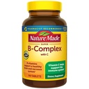 Nature Made Super B Complex kanssa C-vitamiinia ja Foolihappoa, B Complex vitamiineja naisille ja miehille, ravintolisä immuunitukea, 140 tablettia, 140 päivän tarjonta