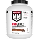 Lihas Milk Pro Series Protein Powder täydennysosa, tyrmäys suklaa, 5 punta, 28 tarjoilua, 50g proteiinia, 3g sokeria, 20 vitamiineja ja kivennäisaineita, NSF Certified urheilu, harjoitus Recovery