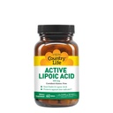 Country Life R-Alpha Lipoic Acid Complex 300mg - Alfa-lipoiinihappo 270mg & R-lipoiinihappo 30mg - Antioksidantti tuki - Ei hiivaa, maissia, vehnää, soijaa, gluteenia, maito - Alfa lipoiinihappo täydentää