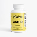 CoQ10 Ubikinoni 200 mg, kolmas osapuoli testattu, optimoitu Ubikinoni, vegan, gluteeniton ruokavalio täydentää tuki sydämen terveys & aivojen toiminta, 30 kapselia