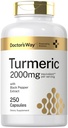 Doctor's Way Turmeric Curcumin Supplement 2000mg 