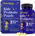 LOVEBUG Probiootit lapsille - Lapset Probiootti purukumia prebiootit ikäisille 4+, Päivittäiset lapset