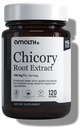 AMALTH Chicory Root Kuitukapselit 500mg - Chicory Root Powder for Gut Cleanse & Dgestive Support - Vegan, non-GMO Inulin Prebiotic Fiber Supplement, 120 Caps