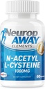 NeuropATAWE Elements N- Acetyl L-Cysteine 1000 mg 60ct kapselien (60 1000 mg kapselia per pullo)
