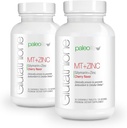 PaleoLife Premium Glutatione + Milk Thistle + Sinkki - 60 purutablettia, kirsikka maku (2-pakkaus)