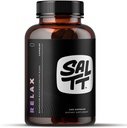 SALTT Relax - Magnesiumkapselien täydennysosa - 203 mg ioni Magnesiumkloridi w/soidium, kalium, elektrolyytit - Vegan, sokeri & gluteeniton - 240 Count - by Keto Chow
