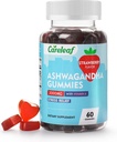 Vegaani Ashwagandha Gummies-3000 mg High Potency Ashwagandha juuriuute D2-vitamiinilla ... Mansikkamaku 60 Cts/Bottle