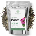 Organic Echinacea Purpurea 4 oz. (113g), USDA Certified Decified Echinacea Tea, Premium Quality Herb, Purppura Coneflower, Leikkaa & Sifted