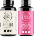 Happy Terve Hippi Vaginal Probiootit naisille & Joy-Filled mielialatuki