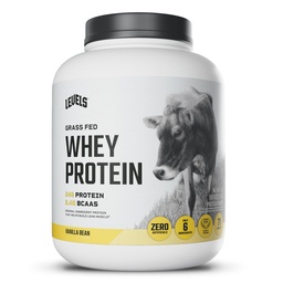 Tasot Grass Fed Whey Protein Powder, Ei keinotekoisia, 24G proteiinia, Vanilla Bean, 5LB