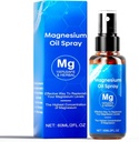 Magnesiumöljysumute, 60 ml Magnesiumsumute, 100% Organic Magnesiumöljy Extra Strength, edistää rauhoittavaa unta ja rentoutumista, magnesiumsumute jaloille, unelle ja keholle, helppo imeytyä ja käyttää