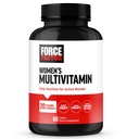 Force Factor Womens Multivitamiini, Monivitamiini naisille tukemaan hormonitasapainoa, energiaa, immuniteettia ja Gut Health, 20 vitamiineja ja kivennäisaineita, Ashwagandha, Chasteberry, ja enemmän, 60 tablettia
