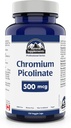 Summit lisäravinteet, Kromi Picolinate 500 Mcg, 150 Kasvis Caps, Professional Series