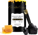 Shilajit Honey Sticks, 30 Sticks - Pure Himalayan Hartsi, Organic Honey & Saffron for Energy Boost, Immuunituki ja elinvoima, SHILAJIT Honey Sticks for Men & Women