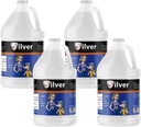Silver Support - Herbal Immune Support Supplement, Nanon kokoinen Silver Solution, Immuuni Booster lapsille, Lemmikkieläimet ja Aikuiset, Puhdistettu Silver, Fortify Your Immune System for Cold and Flu Season - 4 Gallons