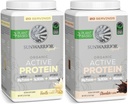 Sunwarrior Chocolate & Vanilla Active Organic Protein Powder Set & Säästä & Säästä > Vegan Protein Powder ...