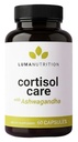 Luma Nutrition Cortisol Reduktor and Manager - Ashwagandha + L-Theanine - Cortisol täydentää naisille ja miehille - Stressin lievittäminen, lepouni, Detox, Lower and Control - 60 kapselia