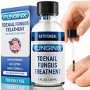 FUNGINIX varpaankynsien hoito Extra vahvuus - sienilääke kynsien hoito 10% Undekyylienic Acid & Tea Tree Oil - ravittu 15+ luonnon öljyt & kasvitieteelliset - valmistettu Yhdysvalloissa (Pakkaus toukokuussa vary)
