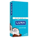 LUNA BAR - Gluteenittomat Välipalat - Chocolate Dipped Coconut Flavor -8g proteiinia - Ei-GMO - Plant-Based Terveellinen Välipala - On the Go Välipalat (1,69 Ounce Välipalat, 15 kreivi)