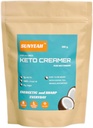 SUNYEAH MCT Powder- MCT Oil Powder, KETO Coffee Creamer, Pure C8 C10, Ei-sokeri, kookos, 300 g, Erinomainen kahvi, tee, vesi, Shakes, Smoothies, makuamaton, ei-muuntogeenisiä