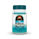 Source Naturals Wellness Olive Leaf - Yielding 100 mg Oleuropein a Natural Antioxidantti* - 30 tablettia