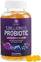 Probiootti Gummies 5 miljardia PMY - Daily Probiootti Gummy Supplement for Women, Men & Teens - Natural Ruoansulatus, ...Good.. Gut & Immuuni Tuki 6 Pro Biotic kanta - Orange Flavor - 120 Count