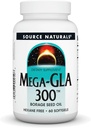 Source Naturals Mega-GLA 300 - Kurkkuyrttisiemenöljy Se on Hexane-free - 60 Softgels