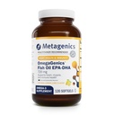 Metageenit OmegaGenics Fish Oil EPA-DHA 720 mg - Omega-3 Fish Oil Supplement - High Potency - for Heart Health, Musculoskeletal Health & Immunel System Health* - with DHA & EPA - 120 Softgels