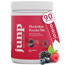 JUNP Elektrolyyttejä Ei sokeria Ei karbeja, Wild Berry Fruit Flavor Keto Electrolyte Drink Mix - Kalium- ja suolahydraatiojauhe Elektrolyyttejä, Zero Calorie Sugar Free Electrolyte Powder, 90 tarjoilua