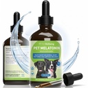 Lemmikki hyvinvointi Lemmikki Melatoniini koirille - Vet-Fomulated kokonaisvaltainen uni tuki - Terveet unipiirros, Circadian Rhythm Balance - Liquid Melatoniini täydentää - Valmistettu koirille 4 oz (59 ml)
