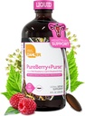 Zahler PureBerry+Purse, Liquid Raspberry Leaf & Sheperd's kukkaro, vahvistaa Uterine Kudos, Certified Kosher, 8OZ