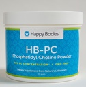 HB-PC Fosfatidyylikoliini-40%, 300 g, GMO-vapaa jauhe (HBPC)