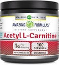 Hämmästyttävä Formula Asetyl L-karnitiini 100 Grams (3. 5 Oz) Powder Supplement 